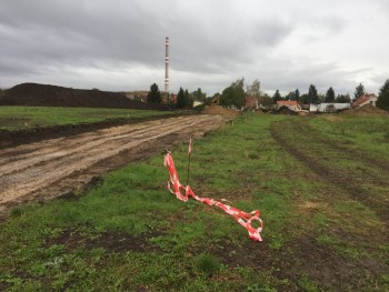 Probíhá realizace vodovodních přípojek v Jirsákově ul.